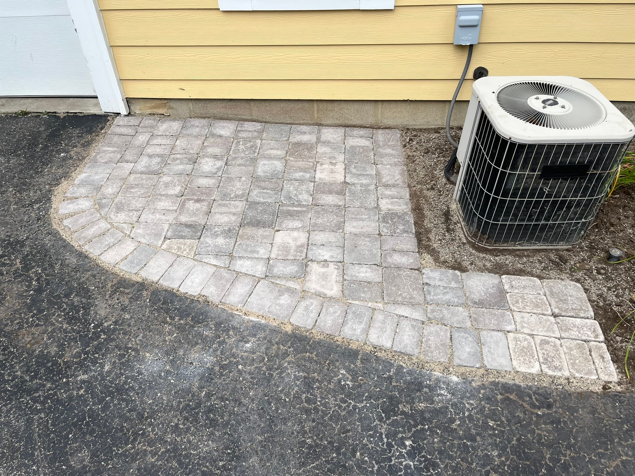 Paver Walkway Install