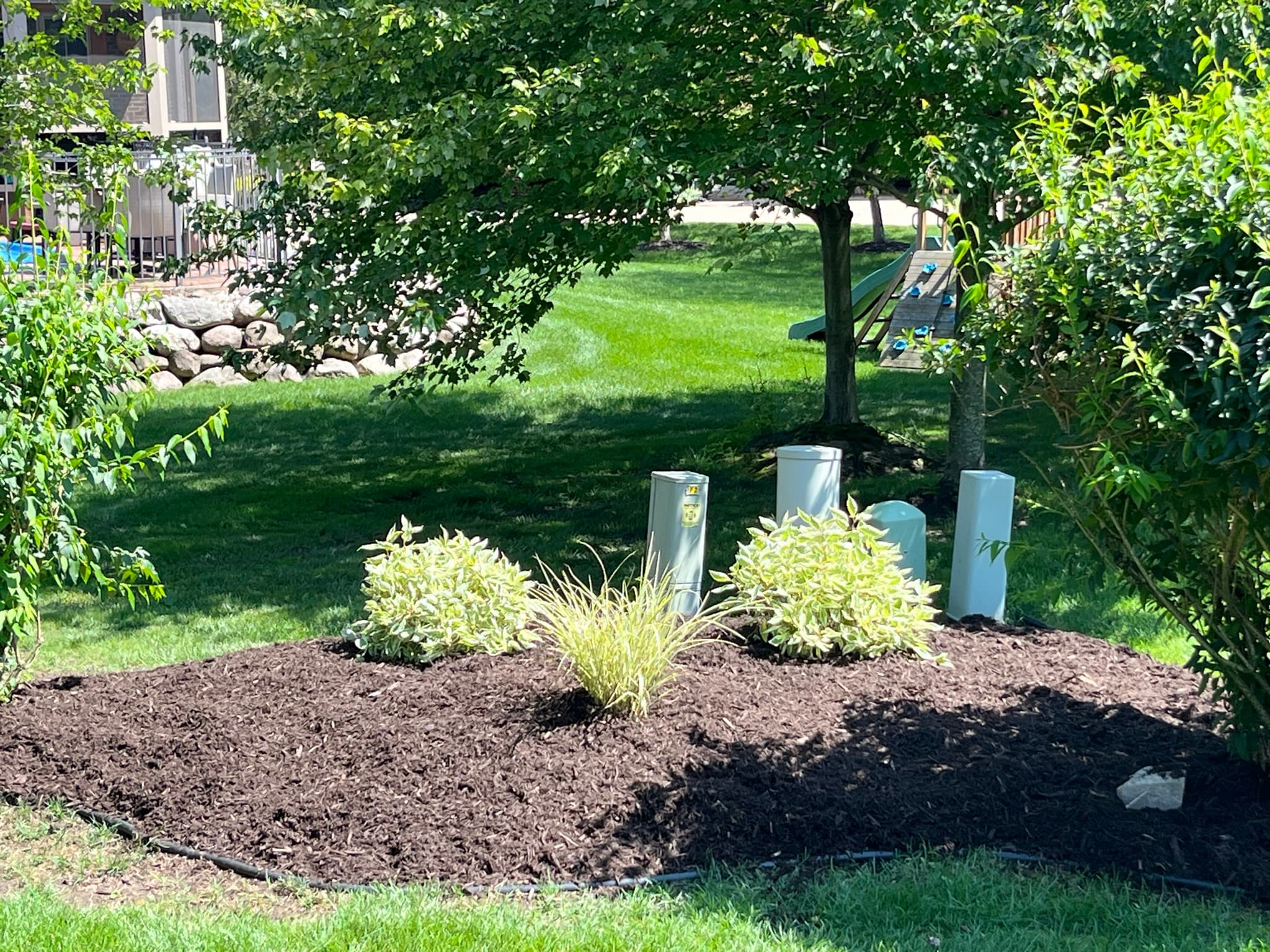 Mulch and Planting Bed