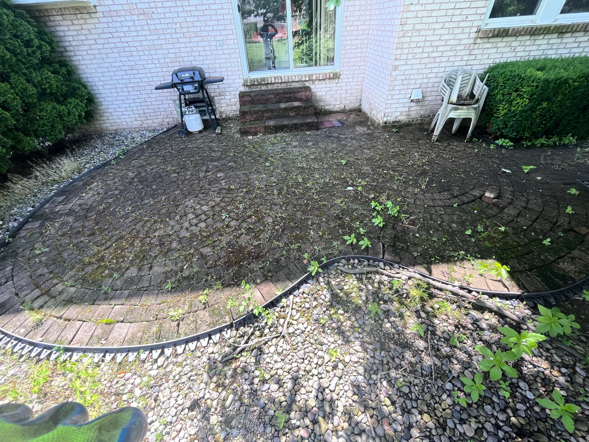 Before cleaning